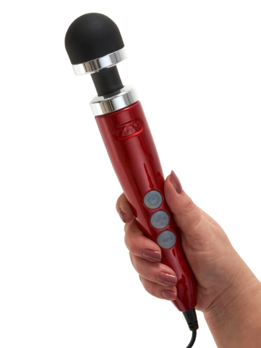 Doxy Number 3 Massager – Candy Red
